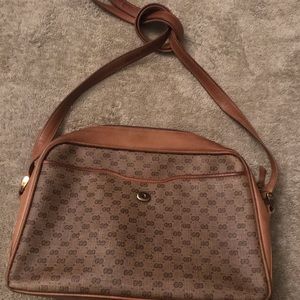 INVENTORY SALE Vtg Gucci monogram shoulder bag
